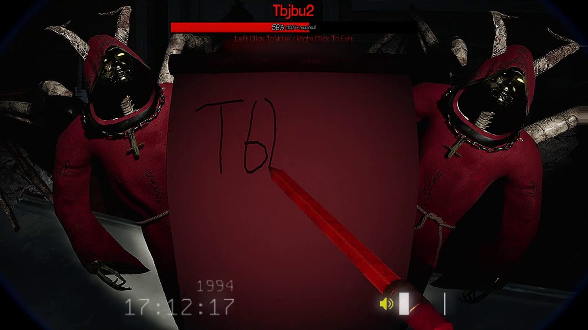 SCREAM NOTE jumpscare striking a player during a match